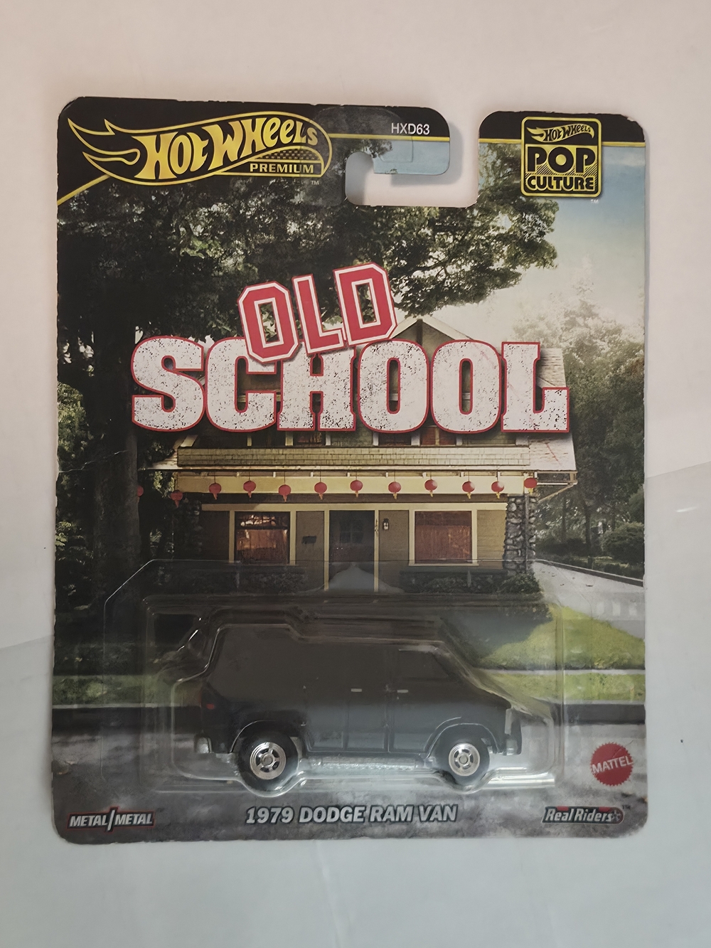 Hot Wheels Old School 1979 Dodge Ram Van - Black